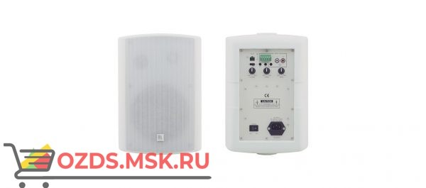 TAVOR 6-O (PAIR)/WHITE Пара активных акустических систем настенной установки для использования в помещениях; усилитель 2х50 Вт, цвет белый