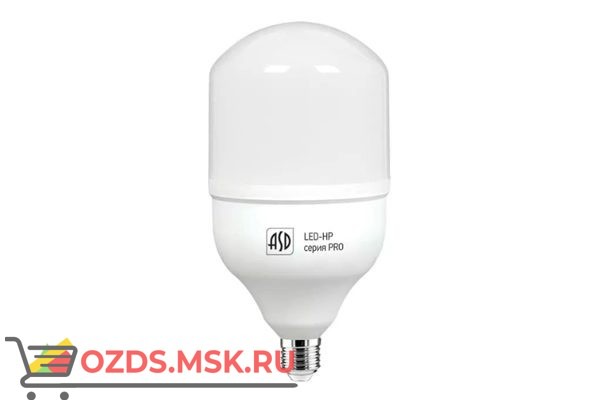 ASD LED-HP-PRO 50Вт Е27/Е40 6500К 4500 Лм: Лампа