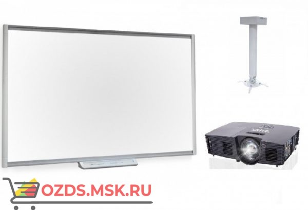 SMART Board SBM685 с проектором SMART V12 и креплением DSM-14KW: Интерактивный комплект