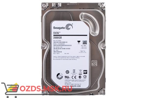 Seagate ST2000VX000 HDD 2Tb: Жесткий диск
