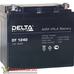 Delta DT 1240: Аккумулятор