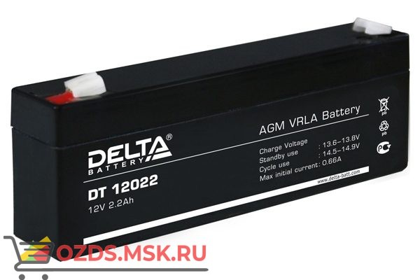Delta DT 12022 Аккумулятор