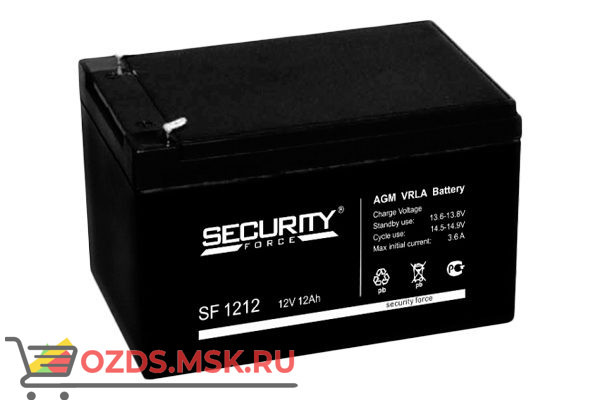 Security Force SF 1212 Аккумулятор