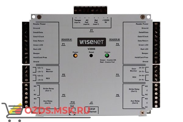 Wisenet V2000: Сетевой дверной IP-контроллер