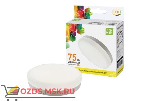 ASD LED-GX53-standard 8Вт 3000К 720Лм: Лампа