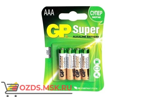 GP Alkaline Super 11А-5BL Элементы питания