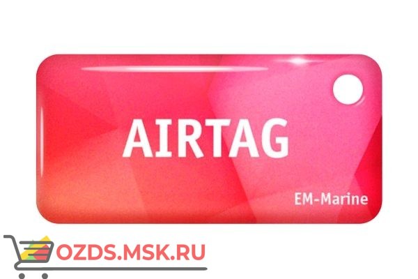 Комбинированные брелоки AIRTAG (красный)