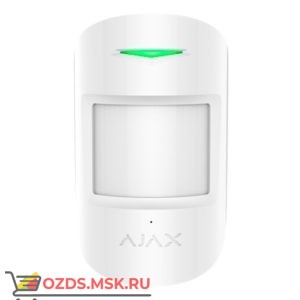 Ajax CombiProtect white Комбинированный датчик движения и разбития стекла