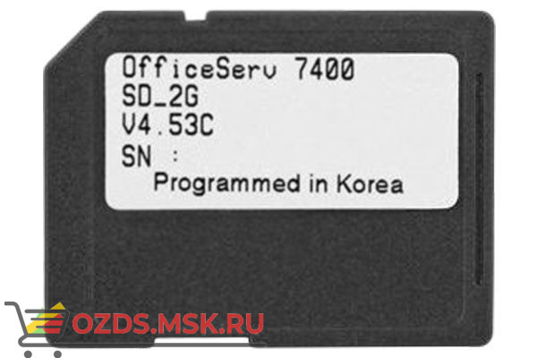 Samsung OS7400WSD/STD SD карта