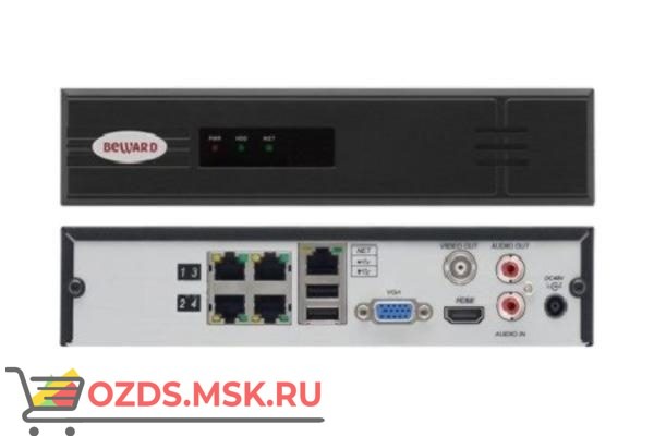 BEWARD BK0104-P4 IP видеорегистратор