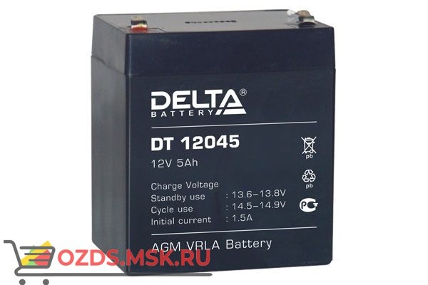 Delta DT 12045 Аккумулятор