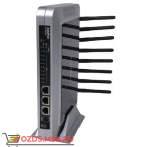 ADD-AP-GS708W, 8 GSM каналов, SIP & H.323, CallBack, SMS. Порты Ethernet 2×10/100 Mbps: VoIP-GSM шлюз