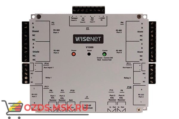 Wisenet V1000: Сетевой IP-контроллер