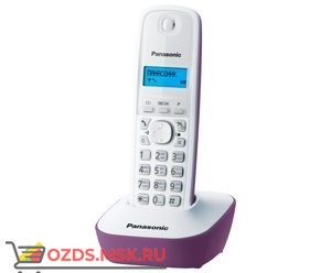Panasonic KX-TG1611RUF-, цвет сиреневый: Беспроводной телефон DECT (радиотелефон)