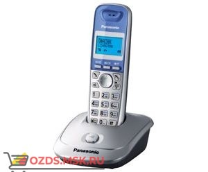 Panasonic KX-TG2511RUS-, цвет серебристый металлик: Беспроводной телефон DECT (радиотелефон)
