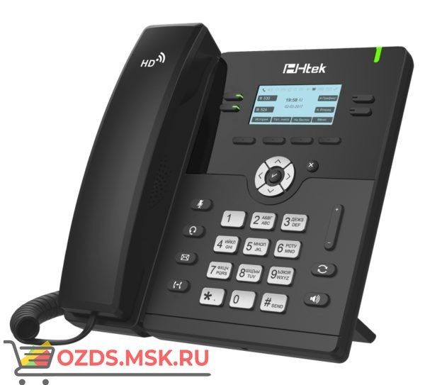 Htek UC912P RU базового уровня / SIP-телфон Эйтчтек UC912P цена, характеристики и возможности. Купить UC912P: IP-телефон