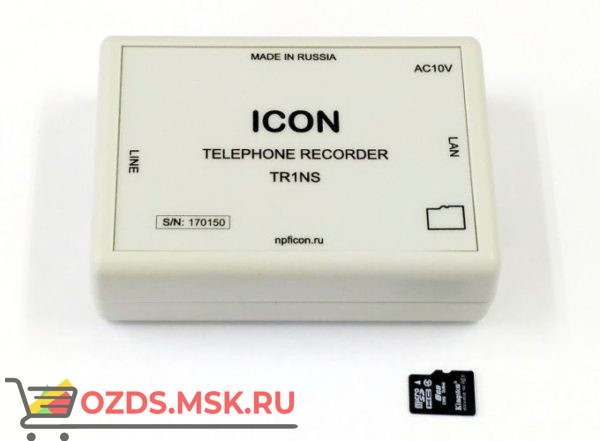 Сетевое устройство записи телефонных разговоров ICON TR1NS