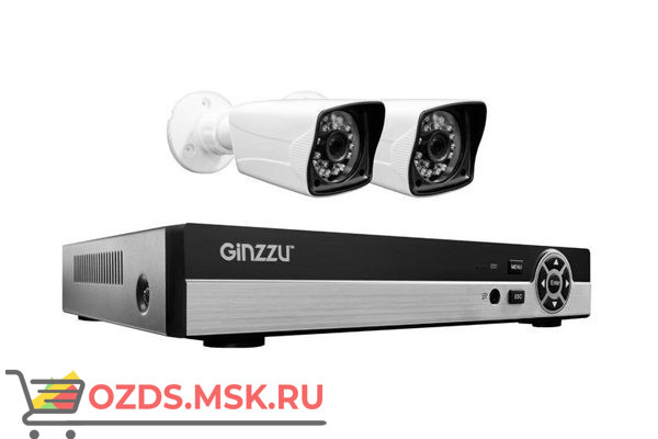 GINZZU HK-425D: Комплект видеонаблюдения