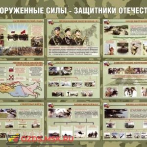 Вооруженные силы - защитники Отечества: Плакат