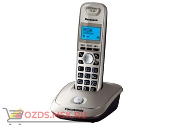 Panasonic KX-TG2511RUN-, цвет Платиновый (N): Беспроводной телефон DECT (радиотелефон)