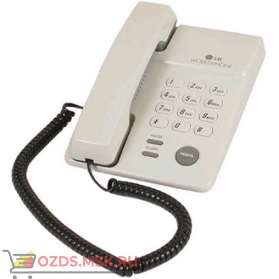 GS-5140 LG проводной телефон, цвет светло-серый: Проводной телефон