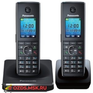 Panasonic KX-TG8552RUB-, цвет черный: Беспроводной телефон DECT (радиотелефон)