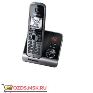 Panasonic KX-TG6721RUB-с автоответчиком, цвет черный: Беспроводной телефон DECT (радиотелефон)