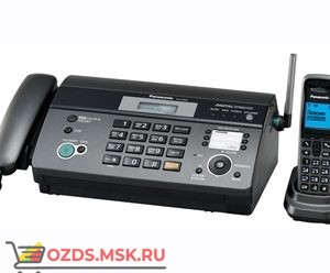 Panasonic KX-FC965RUT Телефакс, цвет (черный) с радиотрубкой DECT