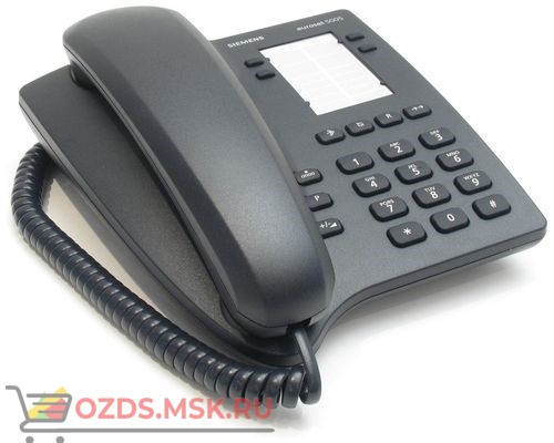 Euroset 5005 anthracite Siemens, цвет черный: Проводной телефон