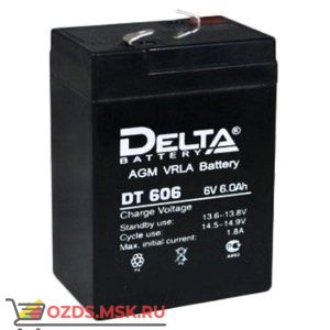 Delta DT 606: Аккумулятор