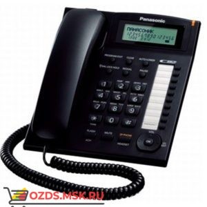 Panasonic KX-TS2388RUB проводной телефон, цвет черный: Проводной телефон