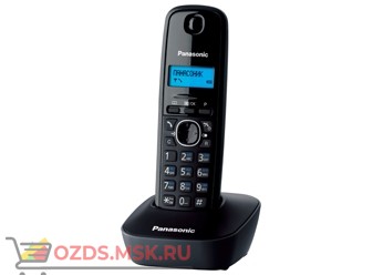Panasonic KX-TG1611RUH-, цвет серый: Беспроводной телефон DECT (радиотелефон)