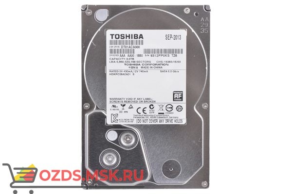 Toshiba DT01ACA300 HDD 3Tb: Жесткий диск
