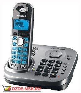 KX-TG7331RUM-, цвет серый металлик: Беспроводной телефон Panasonic DECT (радиотелефон)