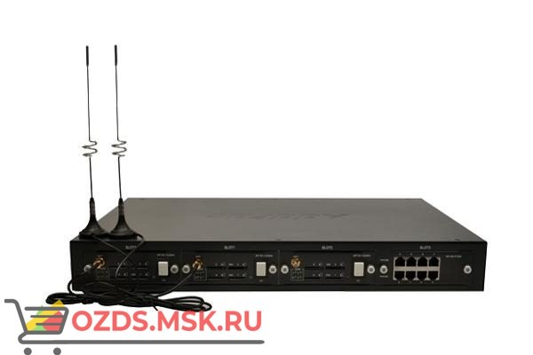 AP-GS2500, базовое шасси с портами 2x10100Mbps Ethernet (SIP & H.323), 4 слота, расширение до 16 GS