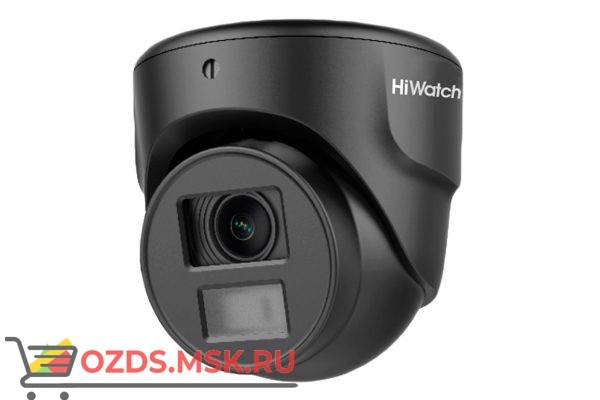 HiWatch  DS-T203N (3.6 mm) 2Мп уличная миниатюрная купольная HD-TVI камера