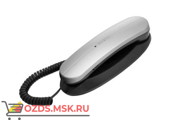 03-RS (silver) Alcatel, цвет серебристый металлик: Проводной телефон