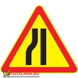 Дорожный знак 1.20.3 Сужение дороги (Временный A=900) Тип Б