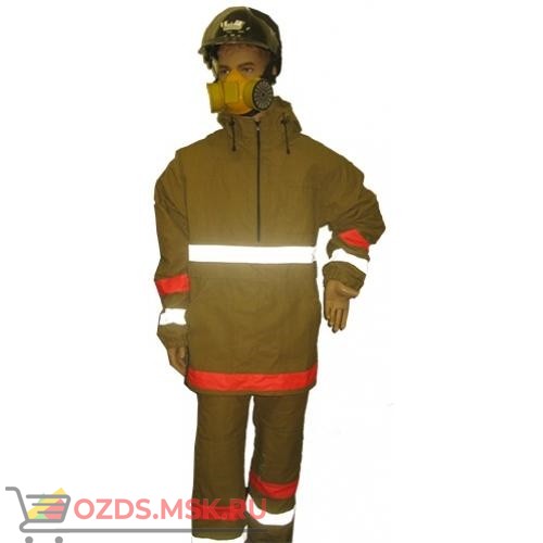 Костюм термостойкий комплекта защитной экипировки пожарного-добровольца
