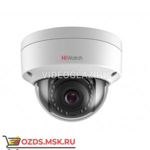 HiWatch DS-I102 (2.8 mm): Купольная IP-камера