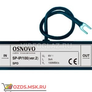 OSNOVO SP-IP100(ver.2) Грозозащита цепей управления и IP-сетей