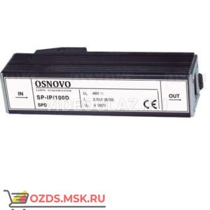 OSNOVO SP-IP100D Грозозащита цепей управления и IP-сетей