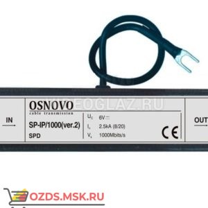 OSNOVO SP-IP1000(ver.2) Грозозащита цепей управления и IP-сетей