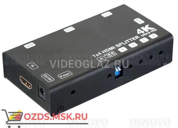 OSNOVO SW-Hi4011: Коммутатор HDMI сигнала