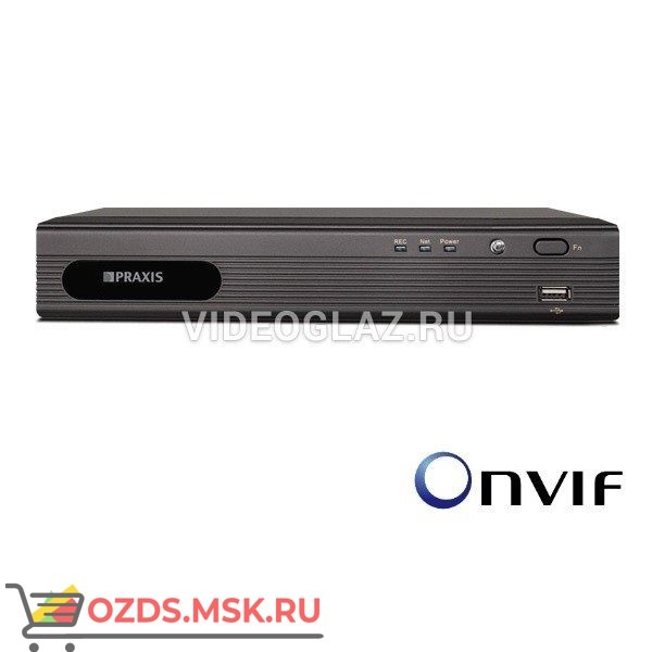 Praxis VDR-8104IP: IP Видеорегистратор (NVR)