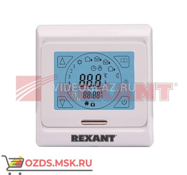 REXANT Терморегулятор сенсорный с автоматическим программированием (R91XT) (51-0533) Термостат