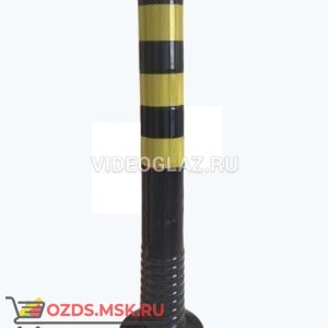 Столбик гибкий черный 750мм (Т), цельный Гибкий столбик