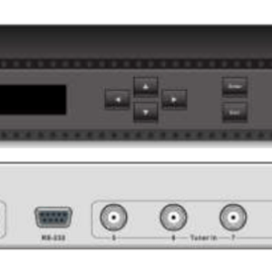 Цифровой ресивер FTA 8xDVB-S2 с IP выходом - DXP-8000D-S2 PBI