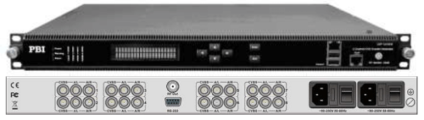 Кодер 8xH.264/MPEG-2 SD/HD с 8*CVBS/IP/модулятор DVB-C - DXP-8000EM-82СС PBI