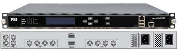 Ремультиплексор 2-канальный с ASI/IP - DXP-3800MX PBI